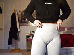 Jeans Cameltoe At Work
