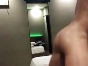 muscular gay fucking cumming inside ass