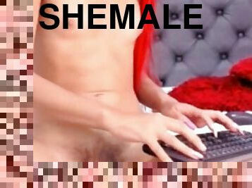 Live Cum Show Big Dick Shemale