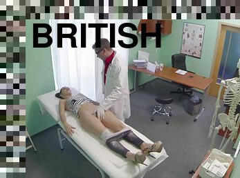 Sexy British Patient Swallows Doctors Advice 1