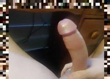 Stroking My BIG Cock For You