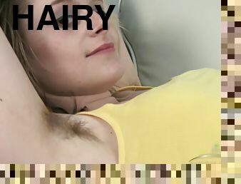 Her hairy armpits drive me crazy!