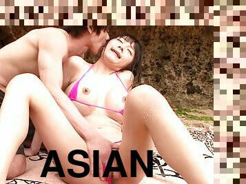 Miho Ichiki in Pink Bikini Asian Teen Sex