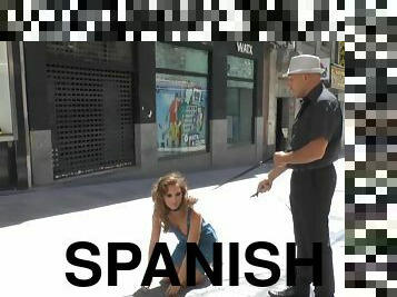 Spanish whore public disgraced fucked