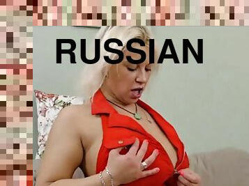 Russian mature anal