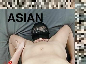 Cute Asian loves Facesitting (Female POV)