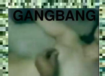 Malay teen gangbanged