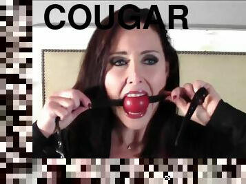 kinky hot cougar BDSM porn video