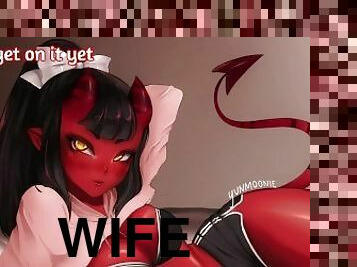 I was sold to a Demon who turned me into its wife? [Hentai JOI]