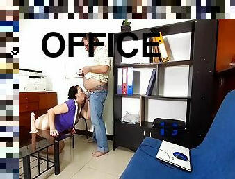 Sexretary Sex In Office Customer Fucks Secretary Hidden Cam