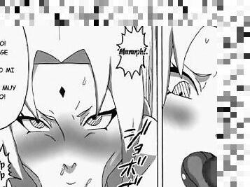 TSUNADE X SAKURA X INO X HINATA -[Manga en español]- TSUNADE NO IN KANGOKU SS