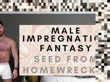 Male impregnation - fantasy seed of home wrecker