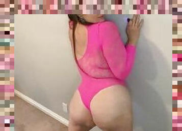 Photoshoot HOT MILF pink lingerie pussy play dildo masturbating pic compilation pretty natural body
