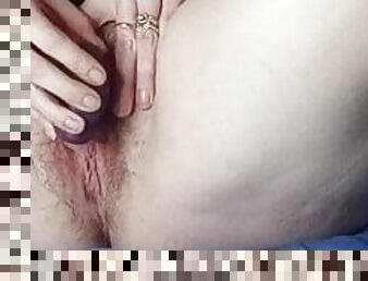 #312 WEVIBE TOY AND FINGERING HER HAIRY PUSSY