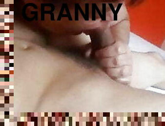 Hot granny suck my cock
