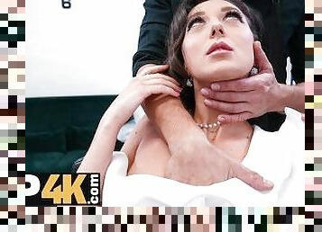 VIP4K. The visit of the hair salon on the weeding day turns into brides cheating on