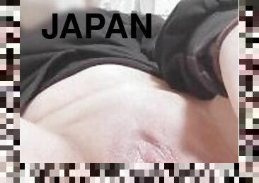 Bigtits Japanese wife  hairless pussy uncensored masterbation squirting video