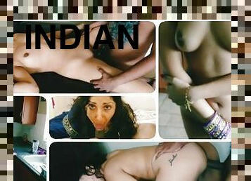 Indian girl gets fucked hard by old grandpa - hindi Bollywood saree sextape Sexy Jill
