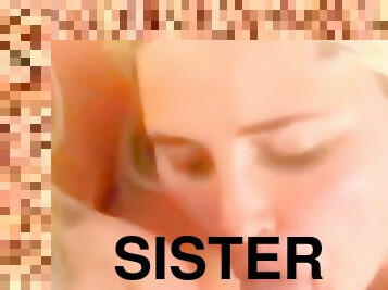 Real Sisters Sucking Buddy Off