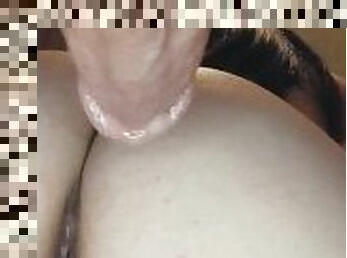 Fuck Buddy gives me huge creampie while my Husband is at work