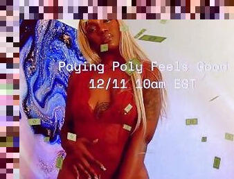 December Trailer Ebony Femdom Goddess Poly Pocket