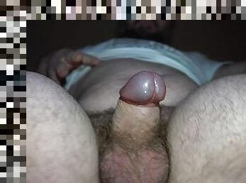 Hairy ass, balls and dick of a midget close up