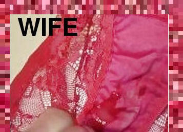 cum in wife's panty