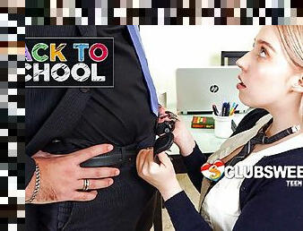 Try not to CUM at School
