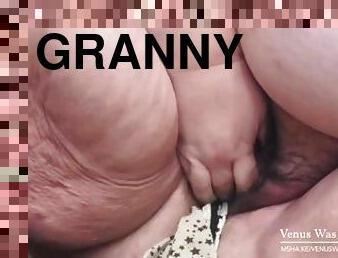 Ssbbw granny panty stuffing teaser