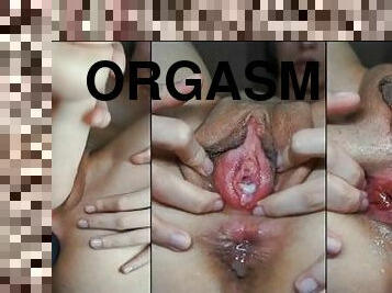 orgasme, pussy, amatør, anal, tenåring, hardcore, dobbel, strømper-stockings, rumpehull, våt