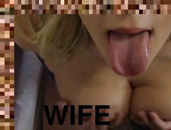 A Good Wife Swallows: Charlotte Deepthroat Cumpilation