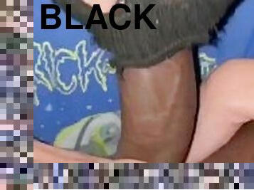 Big black cock vs big white ass complication