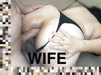 Eating And Fucking Asshole of PAWG Wife Until Cum Inside