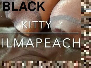 Feet Worship “Black Nylons”Full length EXCLUSIVE Content available on FANSLY@Kittyfilmapeach????