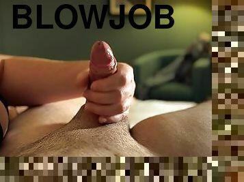 POV Handjob & Blowjob until he cums! - MissTease