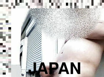 Japanese masturbation balcony exhibition