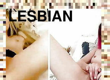 Small Tit Lesbian Chicks Enjoy Webcam Masturbation