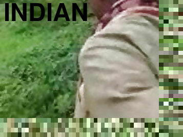 Indian uncle fucks aunty in the jungle