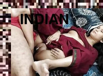 Indian Wife Romantic Sex With Pussy Creampie