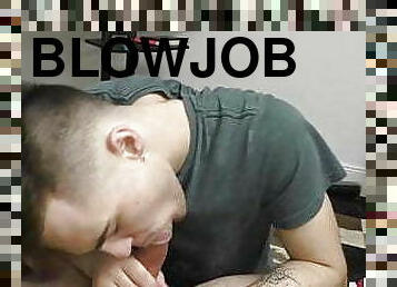Str8 Boy Gives Great Blowjob With Facial Finish POV