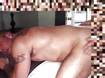 BREEDMERAW Hairy Brad Kalvo Bareback Raw Pounding Inked Gay