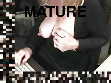 Sexy Mature Nipple Play!!!!!!!