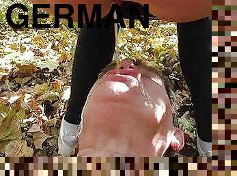 german proll doms piss in grandpaps mouth outdoor