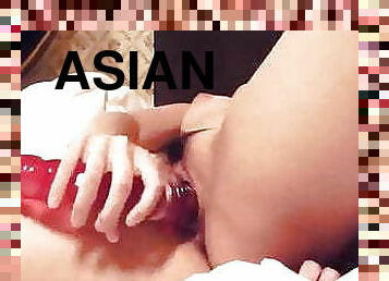 asiatic, imens-huge, masturbare-masturbation, amatori, jucarie, dildo