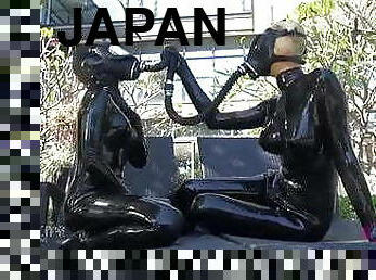 Japanese Spandex Catsuit Chick Vacbed Cube Breathplay