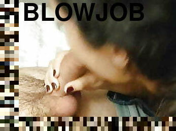 Mexican gf blowjob