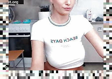 GF Masturbating On Webcam