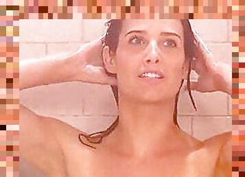 Cobie Smulders - Shower Scene in How i met your mother