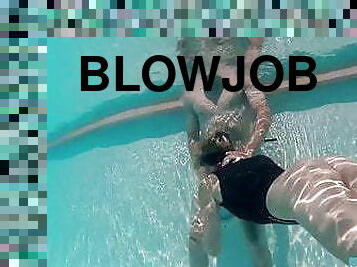 Best underwater blowjobs by Marcie