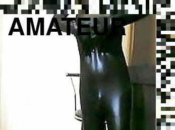 Me wearing a female zentai suit